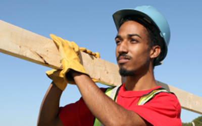 Student Working Summer Job