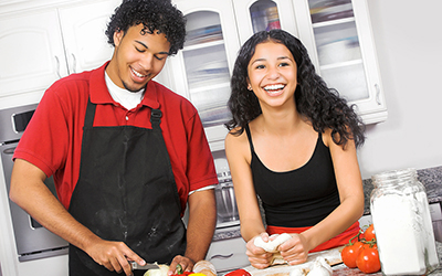 Cooking in the Kitchen